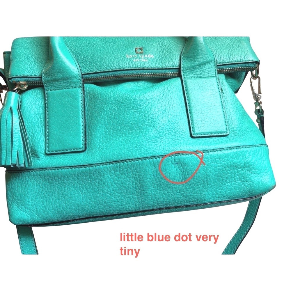 Kate Spade Carmen Southport Avenue Leather Satchel Bag‎ Tassel - Picture 7 of 16